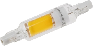 LED Strahler R7s "Glas RS78" 360°, 480lm, 78mm, 2900k / warmweiß