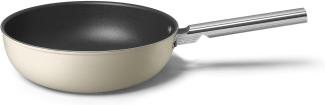 CKFW3001 Wok 30 cm im 50er Jahre Design"Creme