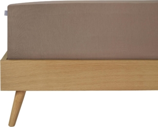 Schiesser Spannbettlaken Elli - 97/3 - 100 x 200 cm - Braun