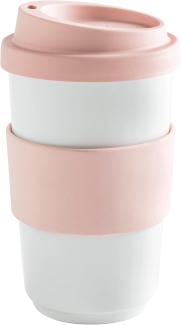 KAHLA fillit To Go Becher 0,40 l Banderole pastel rose