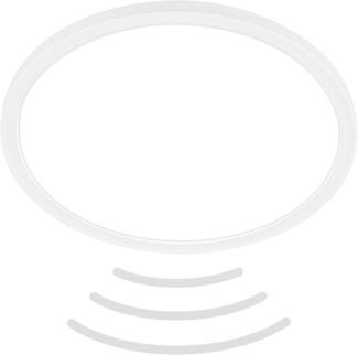 Briloner LED Deckenlampe Move 18W Ø 29cm weiß Bewegungssensor neutralweiß