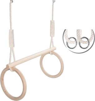 MAMOI® Trapez Schaukel Turnringe Trapez | Kinder Turnringe Turnringe Schaukel | Turnringe Kinder Trapez | Turnringe Trapez Schaukel Kinder | CE | 100% ECO | Made in EU