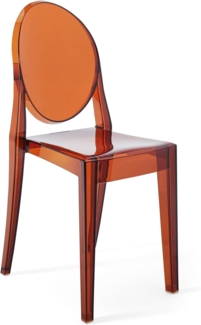 Kartell Victoria Ghost, Stuhl, 2-er Satz, Bernstein