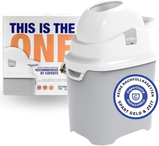 DiaperChamp ONE Standard - Silver Silber