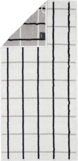 Cawö Handtücher Noblesse Square Karo 1079 | Seiflappen 30x30 cm | weiss