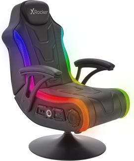 X Rocker MONSOON 4.1 Gaming-Sessel mit LED-Beleuchtung, Wireless Audiosystem und Vibrationsmotor -