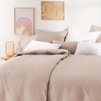 Blumtal Bettwäsche Premium Oeko Tex Zertifizierte Satin Bettwäsche, Mako-Satin, 2 teilig, aus 100% Baumwolle - Edle Glanzoptik Bettwäsche