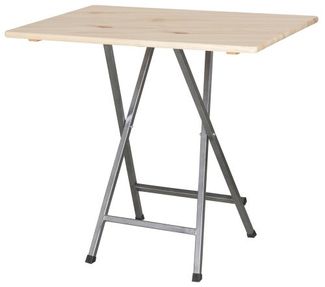 Stehtisch 140x70 cm Kiefernholz