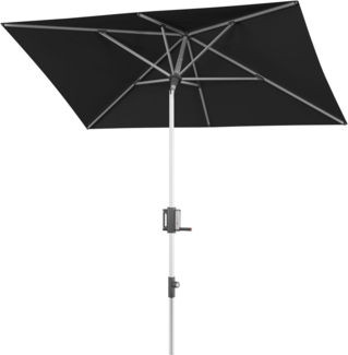 Knirps Sonnenschirm / Mittelmastschirm "Apoll 230 x 150", black, 230 x 150 cm