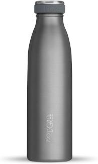 720°DGREE Trinkflasche milkyBottle Trinkflasche Edelstahl 500ml, 750ml, 1 liter, Isolierflasche Edelstahl Doppelwandig, perfekt für den Rucksack