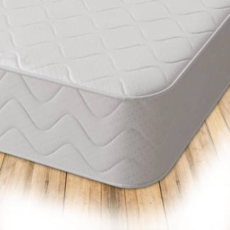 Starlight Beds Matratze für Einzelbett, Federkernmatratze aus Memory-Schaumstoff, dehnbar, Mikro-Steppstoff Fast FBR1102
