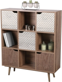 Urban Living Kommode Kommoden-Schrank BAOBAB 90 x 29 x 105 cm 152029