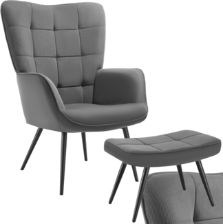 tectake Relaxsessel Sessel, gepolstert