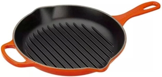 Le Creuset signature Gusseisen Grillpfanne 26 cm ofenrot