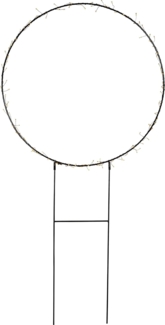 Leuchtring ,Barlumi', 120 LEDs, outdoor, mit Erdspießen, schwarz, Ø 60cm