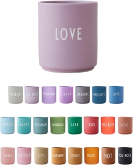 Design Letters Becher Favourite Cup Love Lavendel 10101002LAVENLOVE