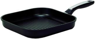 Steakpfanne DELTA 28 x 28 cm Aluguss mit Antihaft-Beschichtung / Bratpfanne / Pfanne induktionsfähig / Karl Krüger / Grillpfanne