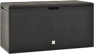 vidaXL Gartenbox Anthrazit 114x47x60 cm 49446