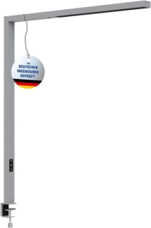 Maul Tischaufbauleuchte MAULsirius LED Bewegungs-/Lichtsensor silber