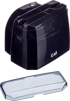 Kai 'AP-118' Elektrischer Messerschärfer, Edelstahl schwarz, 13,8 x 11,1 x 10,5 cm