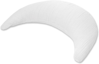 Theraline der Musselinmond Lichtgrau Musselin Mikroperlen