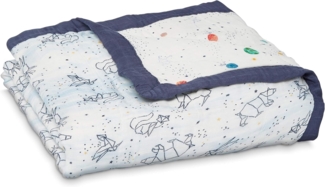 Aden + Anais 'Silky Soft Dream' Kuscheldecke Musselin blau, Stargaze