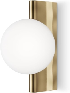 Maytoni Wandleuchte Avant-garde, Messing, 1 flg, 25 W, 21,5 x 18 x 30 cm (LxBxH)