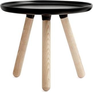 Normann Copenhagen Tablo Tisch, Kunststoff, Eschenholz, Schwarz, 42x50 cm