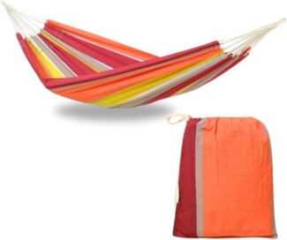 Hängematte XL Barbados bis 200 kg Belastbarkeit mit 230x150 cm für 1-2 Personen, multicolor