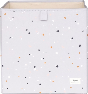 3 Sprouts - Aufbewahrungsbox Terrazzo Light Gray, recycled