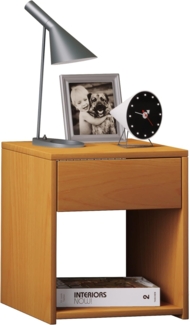 VCM Nachttisch Sledo 913238 Buche H. 40 x B. 35 x T. 35 cm