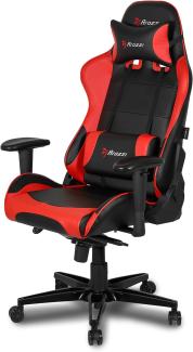 Arozzi Verona XL+ Gaming Stuhl, Lederimitat, Rot, 58 x 57 x 138 cm