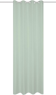 Home Basics Vorhang SOFTY, Ösen (1 St), halbtransparent, Ösenschal SOFTY Uni