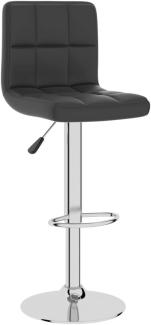 vidaXL Barhocker Schwarz Kunstleder [334220]