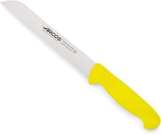 Arcos 291400 Brotmesser, Acier_inoxydable, Gelb, 200 mm