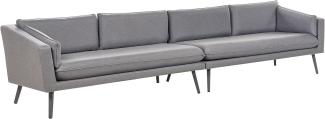 Gartensofa LORETELLO Polyester Grau