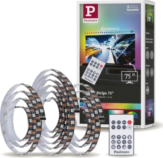 Paulmann 78882 EntertainLED USB LED Stripe TV-Beleuchtung 75 Zoll 310cm