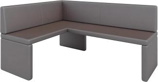 Eckbank Akiko Corner Bench - Eckbankgruppe für Ihrem Esszimmer, Küche modern, Sitzecke, Essecke. Perfekt für Küche, Büro und Rezeption. Solide und Starke Verarbeitung. (Soft 30, 128x168cm Links)