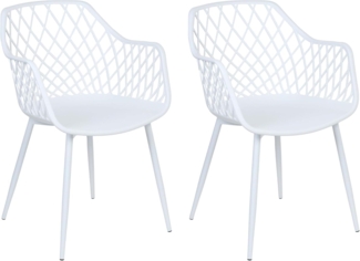 Esszimmerstuhl 2er Set NASHUA II Weiß