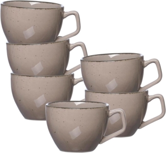 Ritzenhoff & Breker Casa Espressotasse 80 ml grau 6er Set - DS