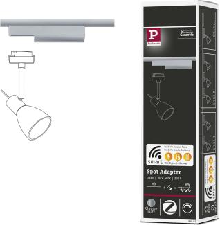 Paulmann 96893 Smart Home Zigbee URail Spotadapter 0-50W Chrom matt An/Aus/Dimmen