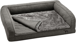 Hunter Tierbedarf Tierbett Orthopädisches Hundesofa Livingston anthrazit