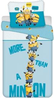 Tinisu Bettwäsche Minions Bettwäsche - 140x200 cm Kissen und Decke