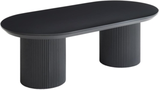 Vente-unique - Couchtisch - MDF - Schwarz - LORIMILA