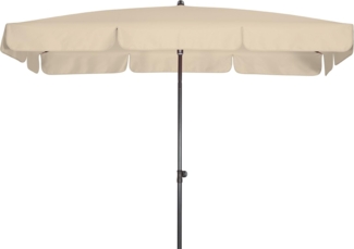 Doppler Sonnenschirm "Sunline Waterproof III 260 x 150", natur, 260 x 150 cm