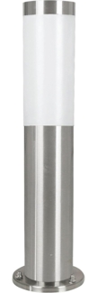 Eglo 81751 Sockelleuchte HELSINKI edelstahl, E27 max. 1X15W H:45cm Ø7,5cm