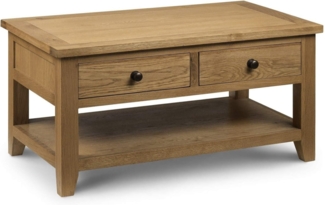 Julian Bowen Astoria Couchtisch, Eiche, Height: 50, Width: 100, Depth: 60cm