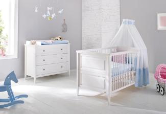 Pinolino 'Smilla' 2-tlg. Babyzimmer-Set weiß