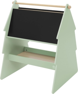 Joyz Spielzeugtruhe Kinderregal Kindermöbel Kinderzimmerregal Spielzeug Spielzimmer Möbel, Tanne Kindertafel mit Ablage & Papierrolle MDF / Kiefer