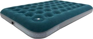 Avenli Camping Luftmatratze / Luftbett 191 x 137 x 22 cm mit eingebauter Fußpumpe